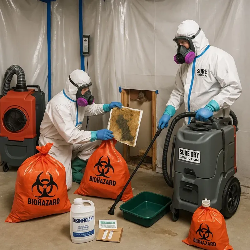 Contaminated Water Handling Protocols process in Hanford, CA